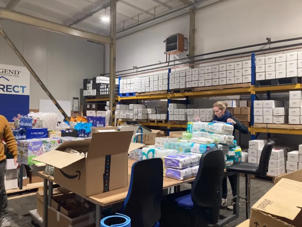 Helping Hands FilmDirect Distributes Relief to Ukraine1