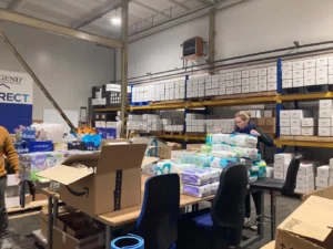 Helping Hands FilmDirect Distributes Relief to Ukraine1